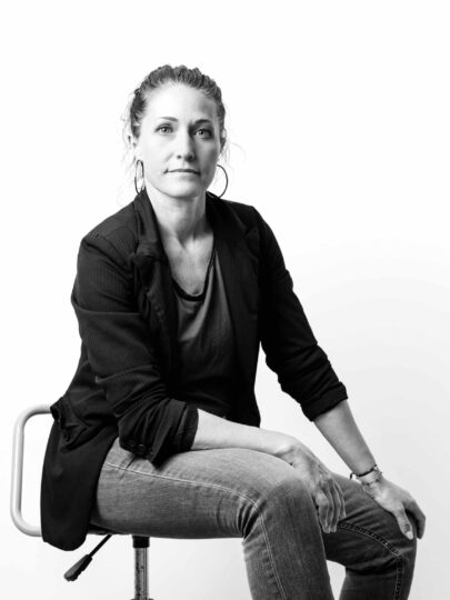 Aude Mazelin. Founder Mykonos Architects